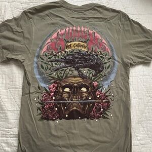 Men's Olive Graphic T-Shirt